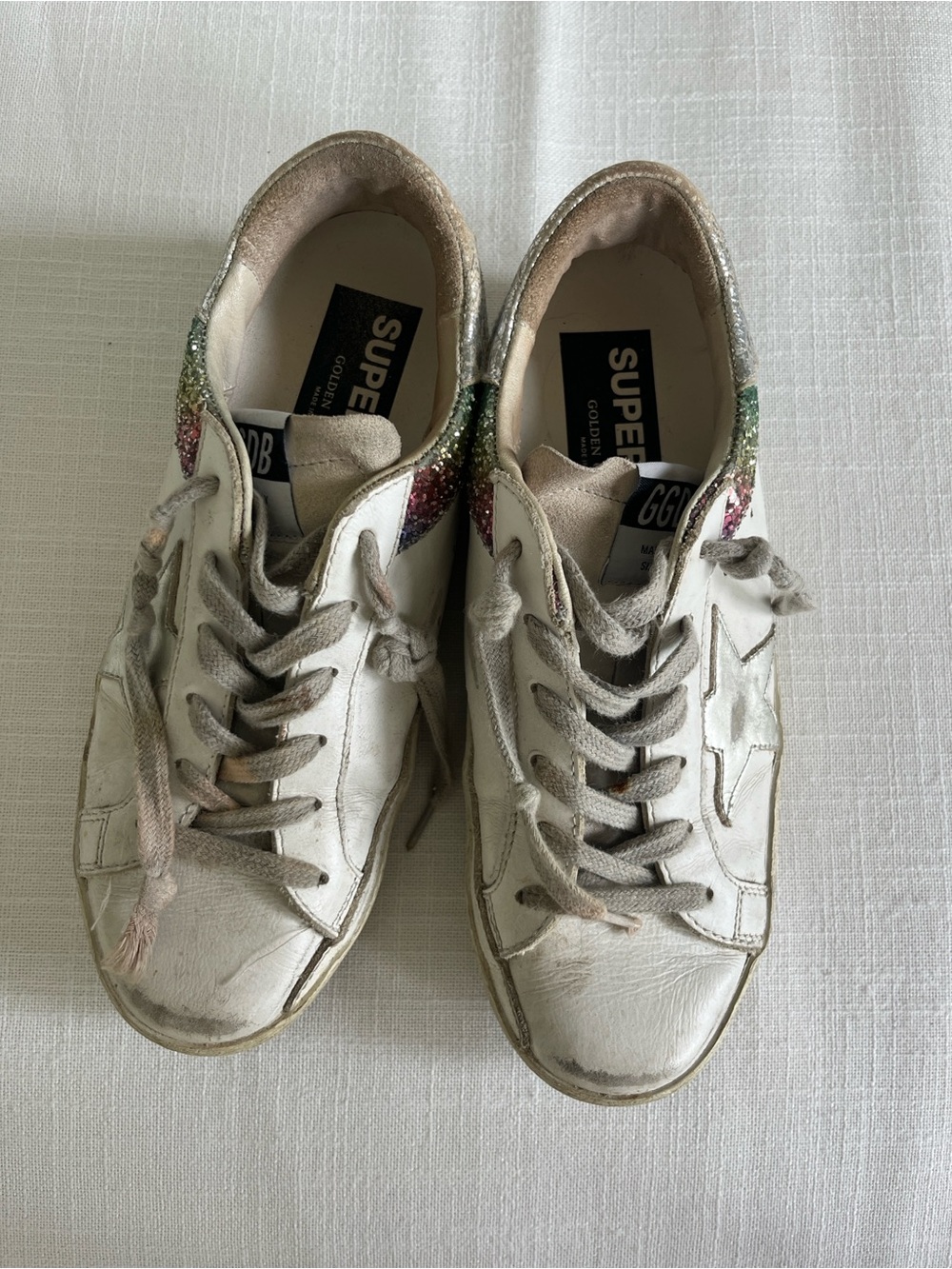 Golden Goose Rainbow Glitter Sneaker - Picture 3 of 4